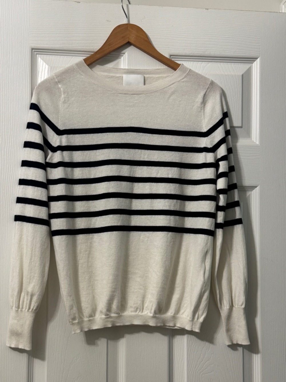 Allude cashmere/cotton sweater